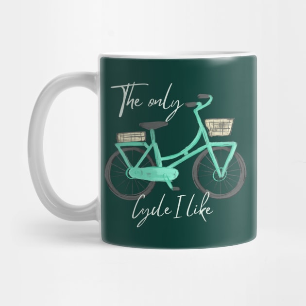 Bicycle lover, Cycling lover by Kikapu creations